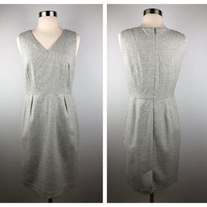 Banana Republic Grey Shimmer Dress / Italian wool